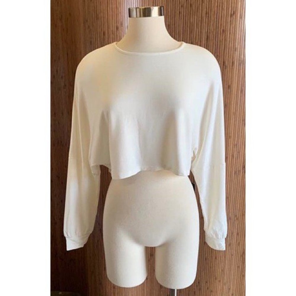 Lulu's Dolman Sleeve Crop Top